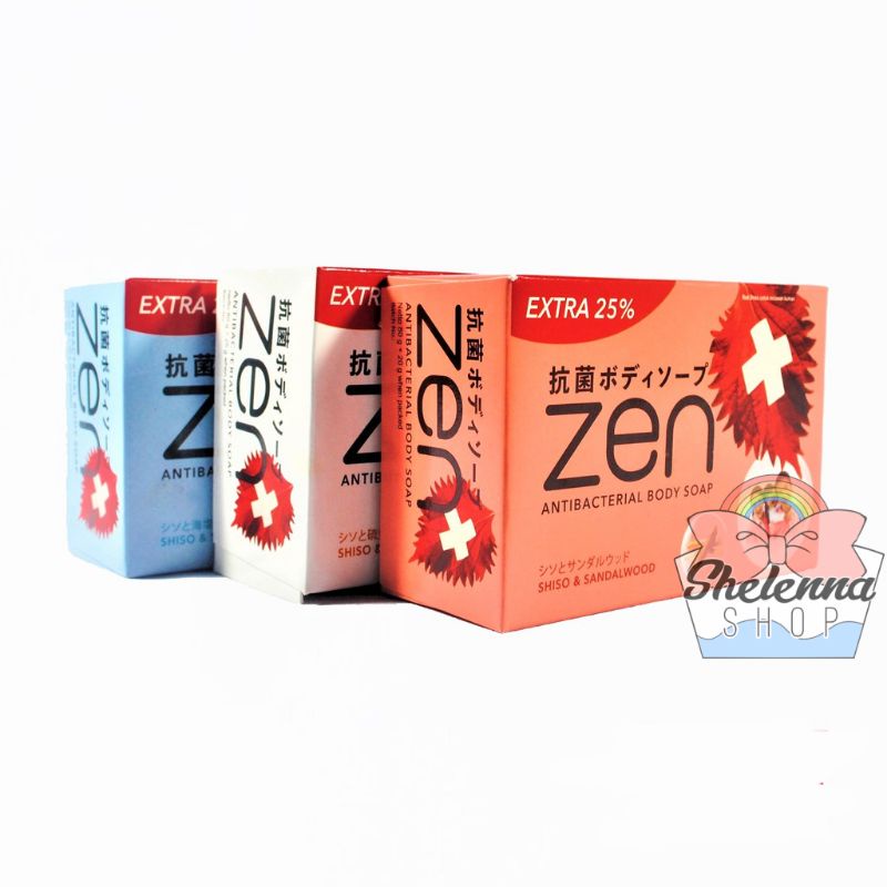 ZEN SHISO ANTIBACTERIAL BODY SOAP BAR - Sabun Batang