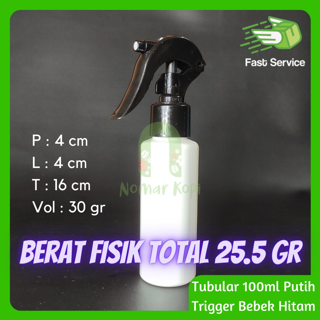 Botol 100ML RF PUTIH Mini Trigger Bebek