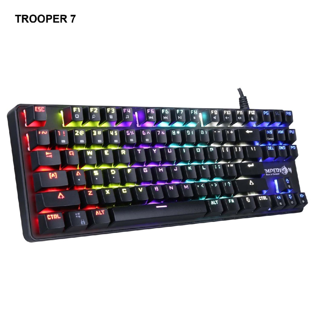 Keyboard Gaming Imperion Trooper 7 KG-M07F Mechanical RGB MECHANIC 7