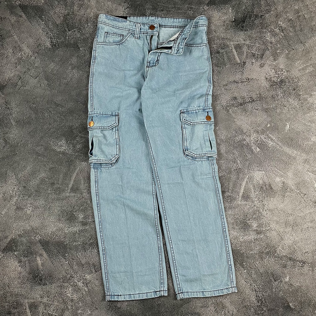 CARGO LONG JEANS / CELANA