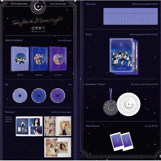 promo Gfriend Mini Album Vol.6 - Time for The Moon Night diskon