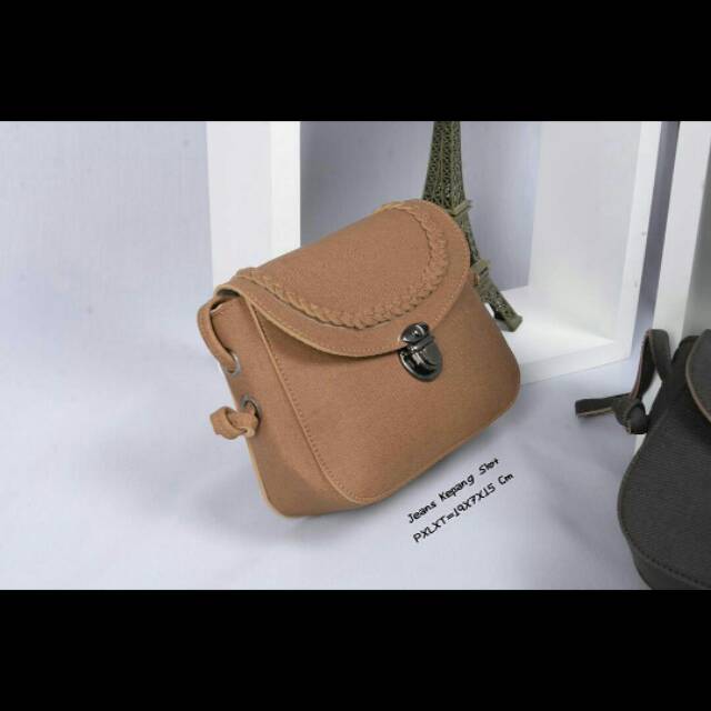 Sl kepang bag denime