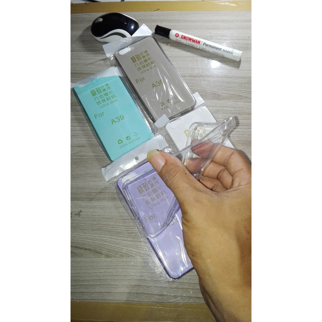 jelly ultrathin OPPO A39 jelly case OPPO A39