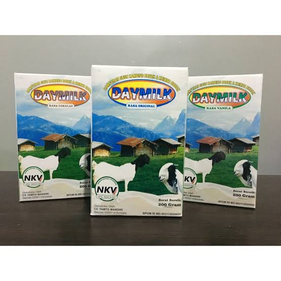 Susu Kambing  DAYMILK  rasa Original  Susu Kambing Etawa, Atasi Asam Lambung Maag dan Nyeri Sendi