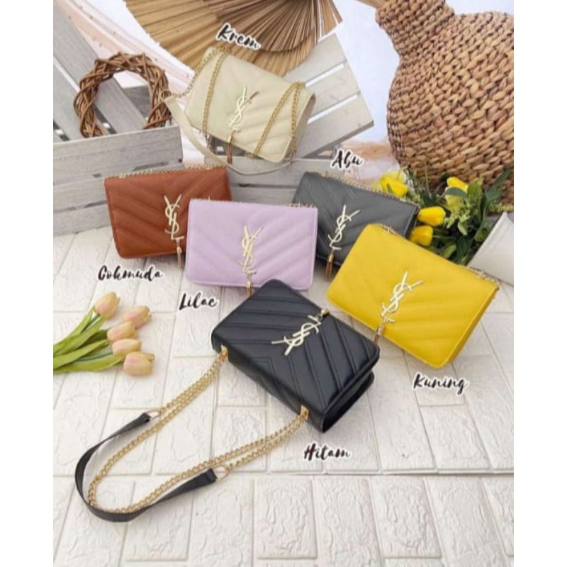 TAS SELEMPANG YSL AZNI