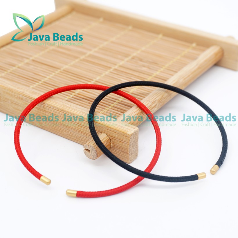 Gelang Tali Kawat AntiAir Untuk Charm Liontin Mainan Emas 2mm