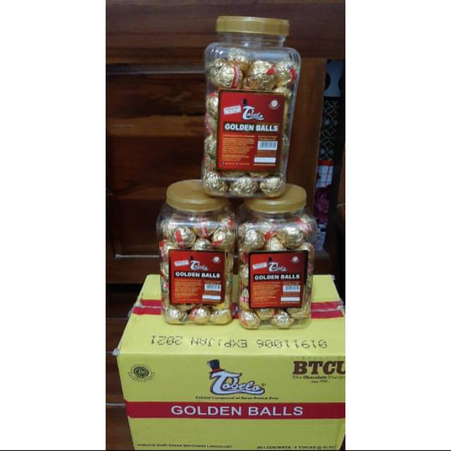 

Tobelo coklat golden ball