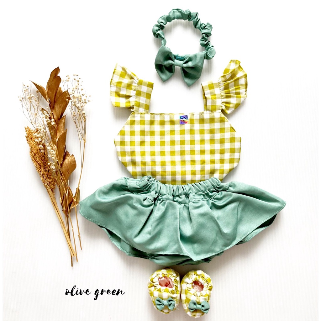 HAMPERS LAHIRAN GEMPITA / AUDREY / EUN JI gift set lahiran bayi kado baju bayi anak perempuan cewek terlaris lucu-5