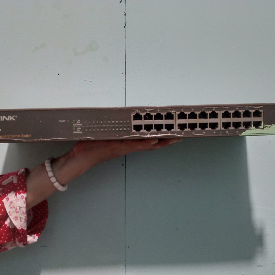 switch hub tp link 24 port gigabit besi