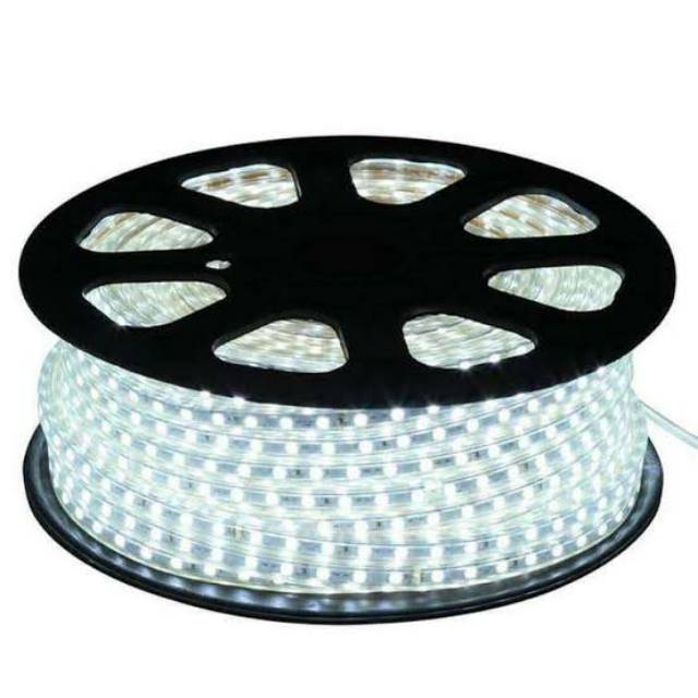 LED STRIP SELANG 100 METER SMD 5050 MATA BESAR AC 220V