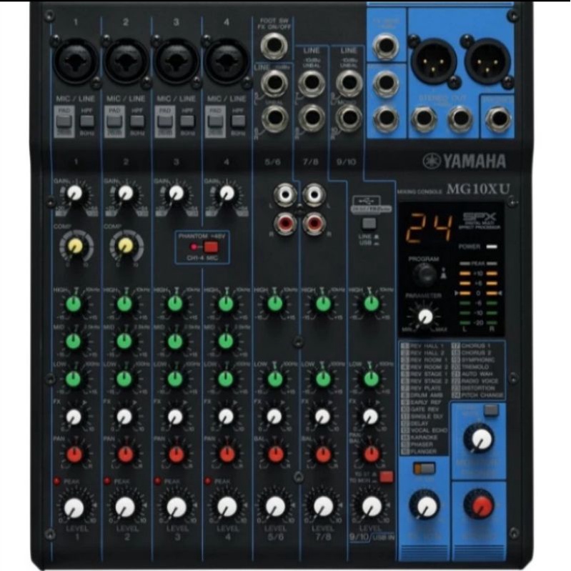 Mixer YAMAHA MG10XU Original 10 Ch