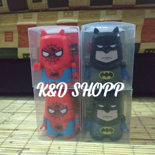 

Peralatan Sekolah Anak-Serutan Pensil-Rautan Pensil-Spiderman