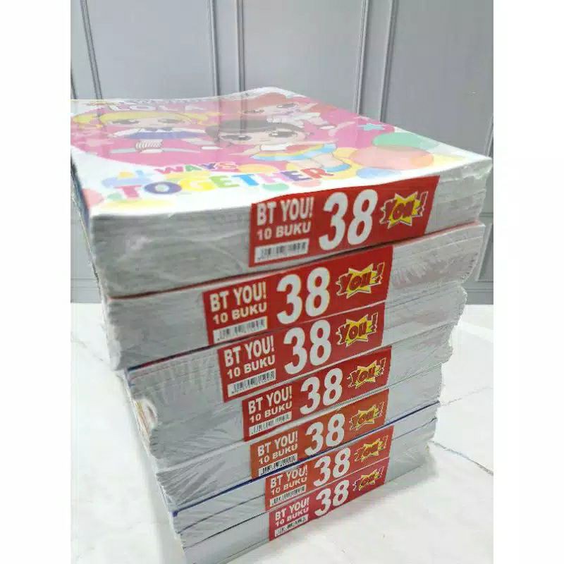 

buku tulis you isi 38 lembar,, isi 10 pcs harga murah