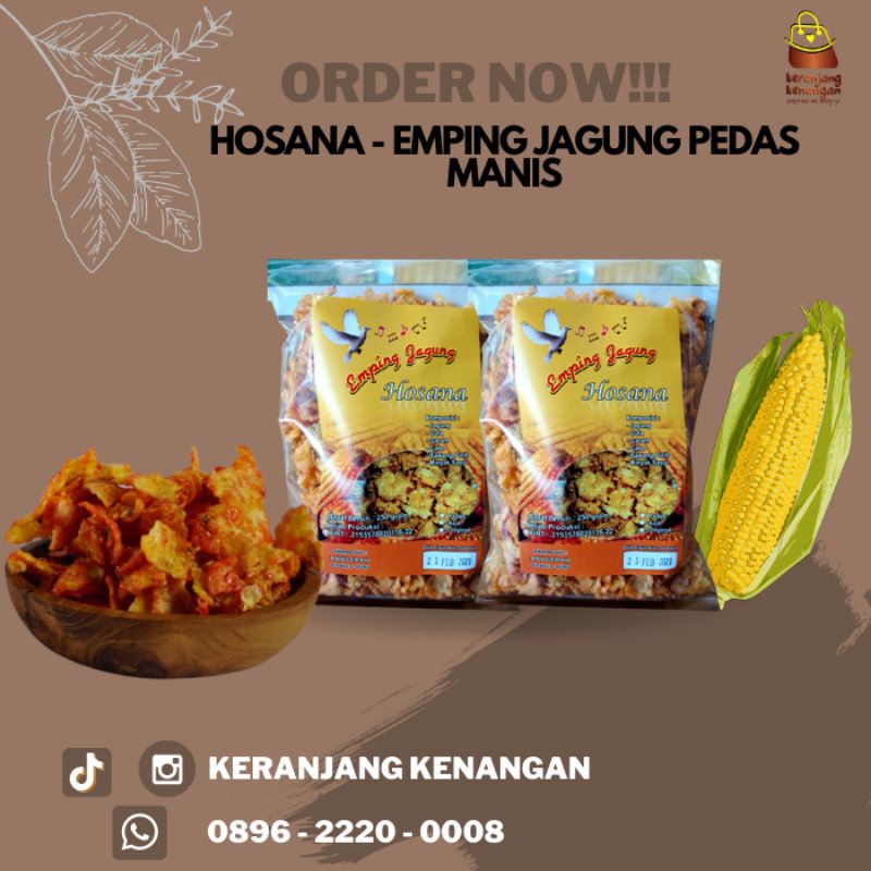 

HOSANA - EMPING JAGUNG PEDAS MANIS