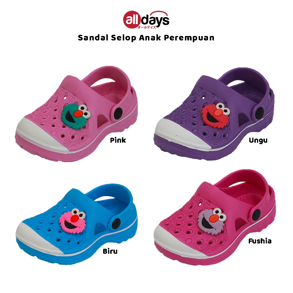 Alldays YT ~ Sandal Selop Anak Perempuan YT-328G Size 19-24