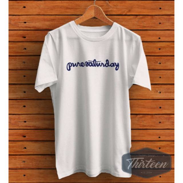 KAOS MUSIK BAND PURE SATURDAY KUALITAS DISTRO