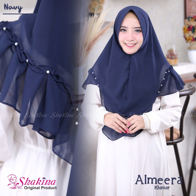 SHAKINA | Khimar ALMEERA MUTIARA Ceruty