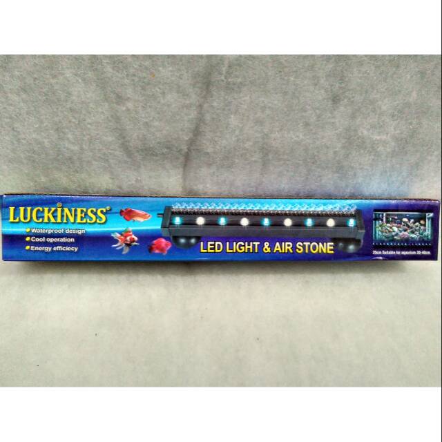 Lampu aquarium LED AIRSTONE LUCKINESS 25