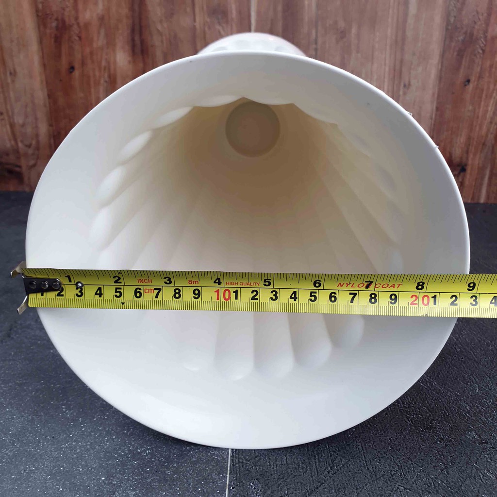 Vas Plastik Piala Tinggi 46 cm/ Pot Plastik/ Vas Plastik Putih/ Vas Dekorasi