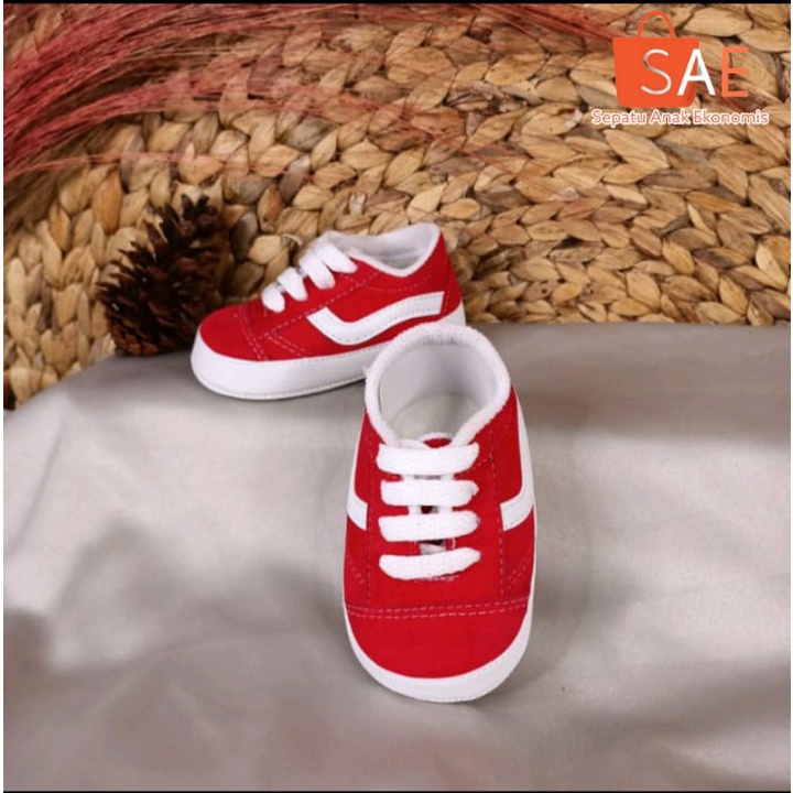 Sepatu Anak Ekonomis Prewalker Laki Perempuan Usia 0-6 Bulan Belajar Jalan Baby Shoes | Unisex