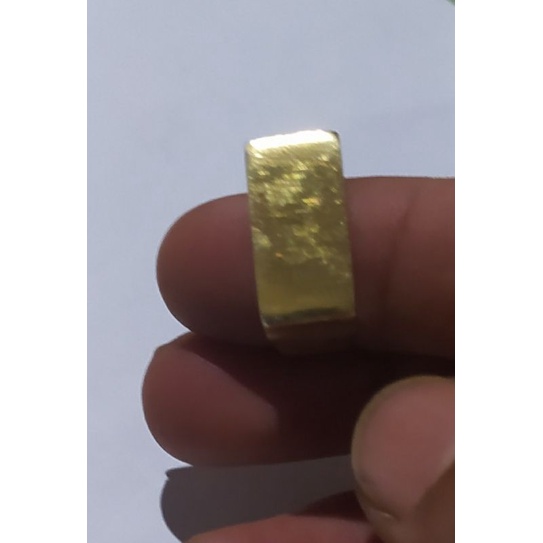 cincin perak sepuh emas