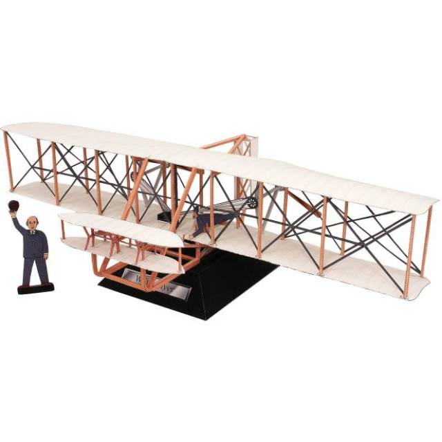 Pesawat Wright Flyer papercraft