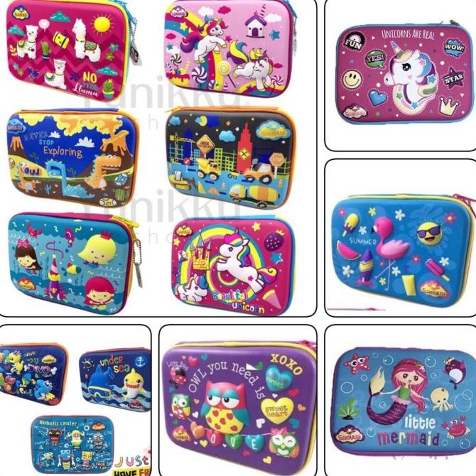 

Tempat Pensil Kotak Pensil Sanwa Smiggle - Pencil Case