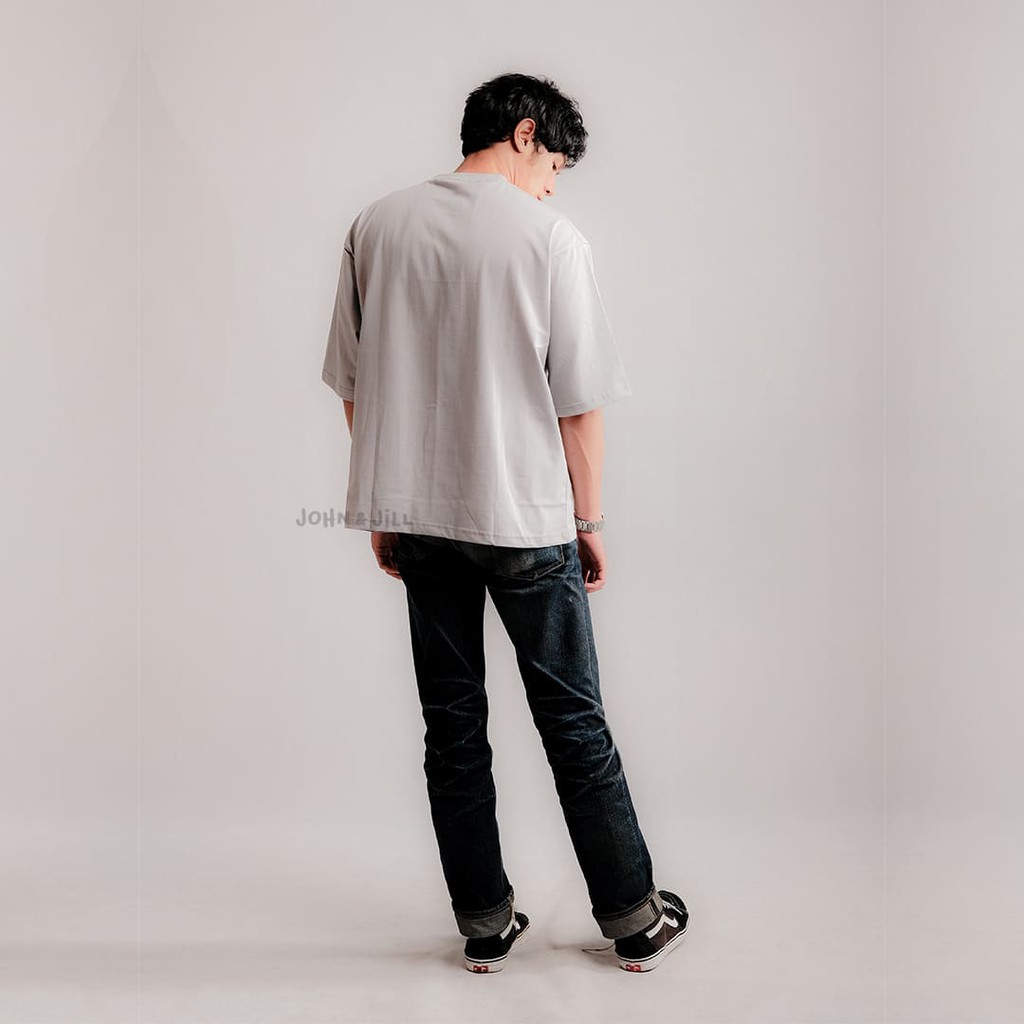 JOHNJILL - Kaos Oversize Short Sleeve