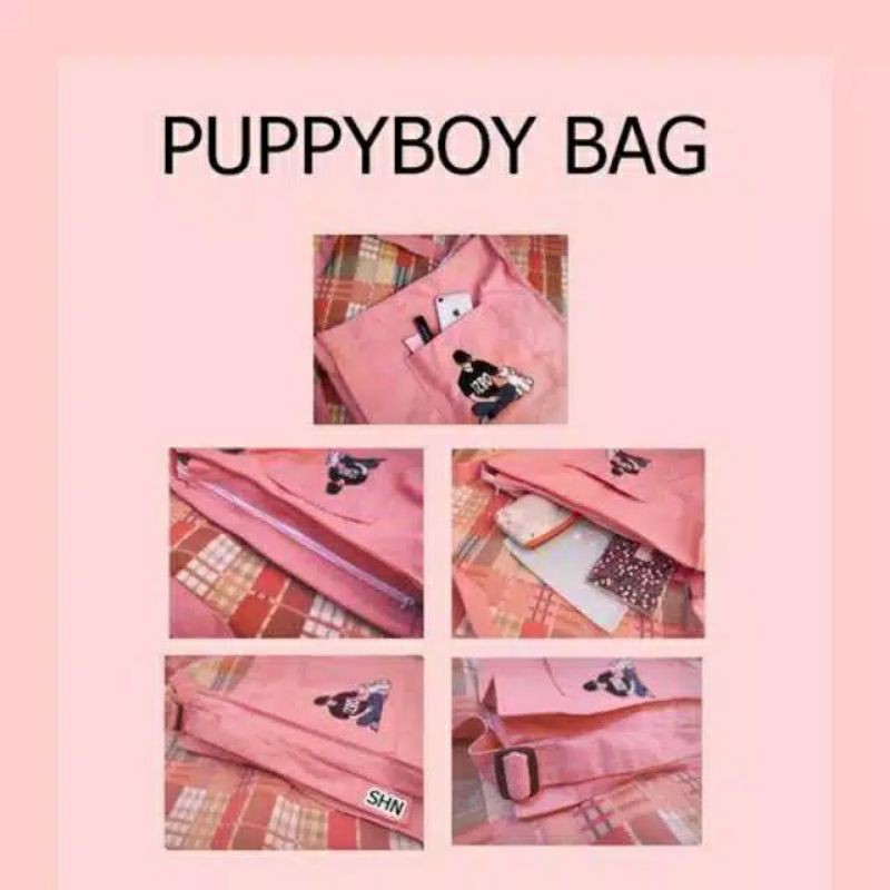 PuppyBoy Bag EXO Sehun and Vivi - Tas Selempang EXO