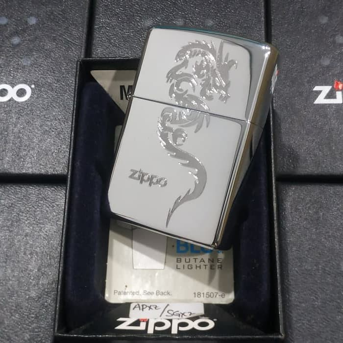 ZIPPO LIGHTER / MANCIS KOREK API ZIPPO ORIGINAL - DRAGON ENGRAVE 13