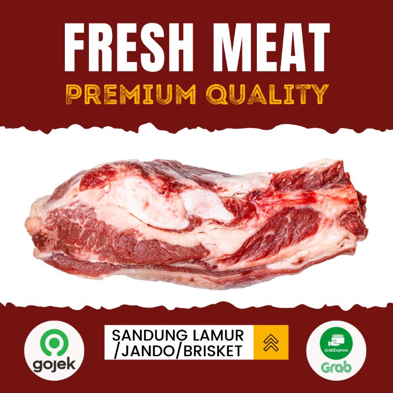 

Sandung Lamur/Jando/Brisket Daging Segar Fresh Meat