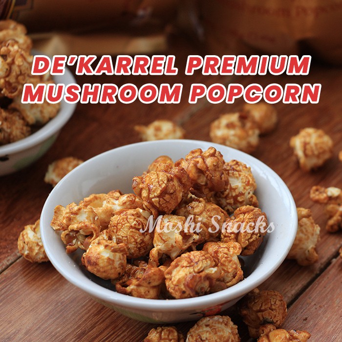 

Popcorn deKarrel Pouch Ziplock 100gr Halal / de'Karrel Popcorn For Kids Caramel