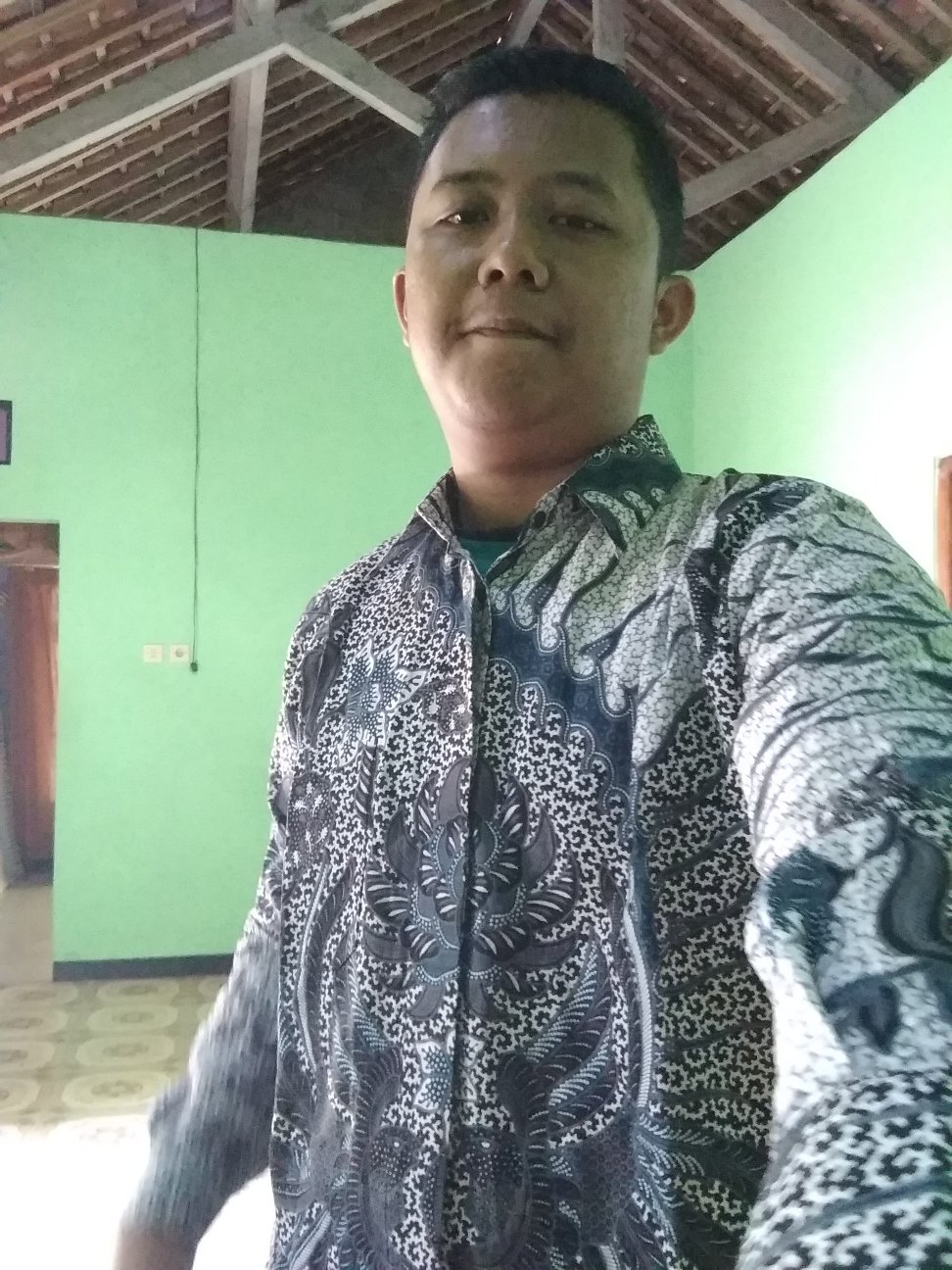 Baju Batik Pria Slimfit Big Size M L Xl Xxl Atasan Kemeja Batik Lengan Panjang Original