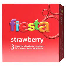 Kondom Fiesta Strawberry IsI 3