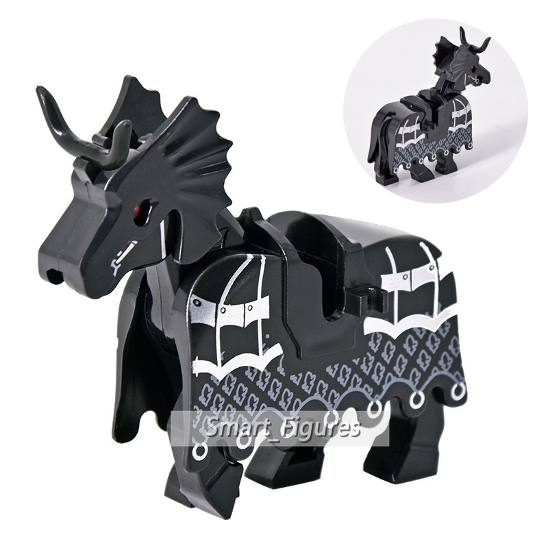 Mainan Action Figure Minifigures Shadow Knight Warhorse Untuk Hadiah