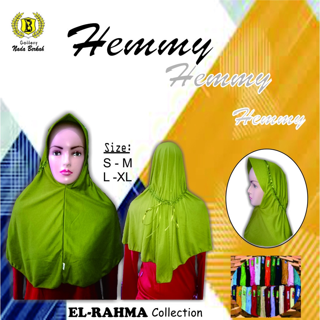 KERUDUNG SEKOLAH/ HEMMI /EL RAHMA COLLECTION