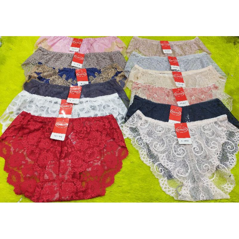 jumbo mislily CD wanita brokat celana dalam kancut murah allsize setara L XL XxL berkwalitas
