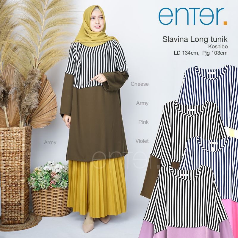 slavina long tunik ory enter