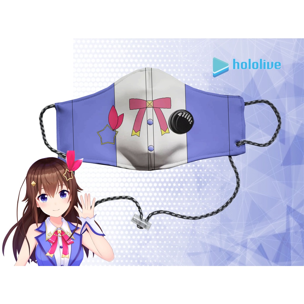 MASKER KAIN N95 2PLY - HOLOLIVE TOKINO SORA