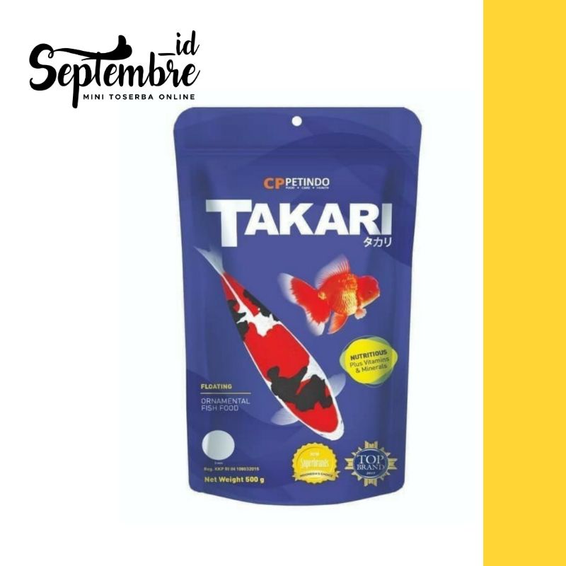 Takari Pakan Ikan Hias Pakan Ikan 500 gram Pakan Ikan Takari Fish Food