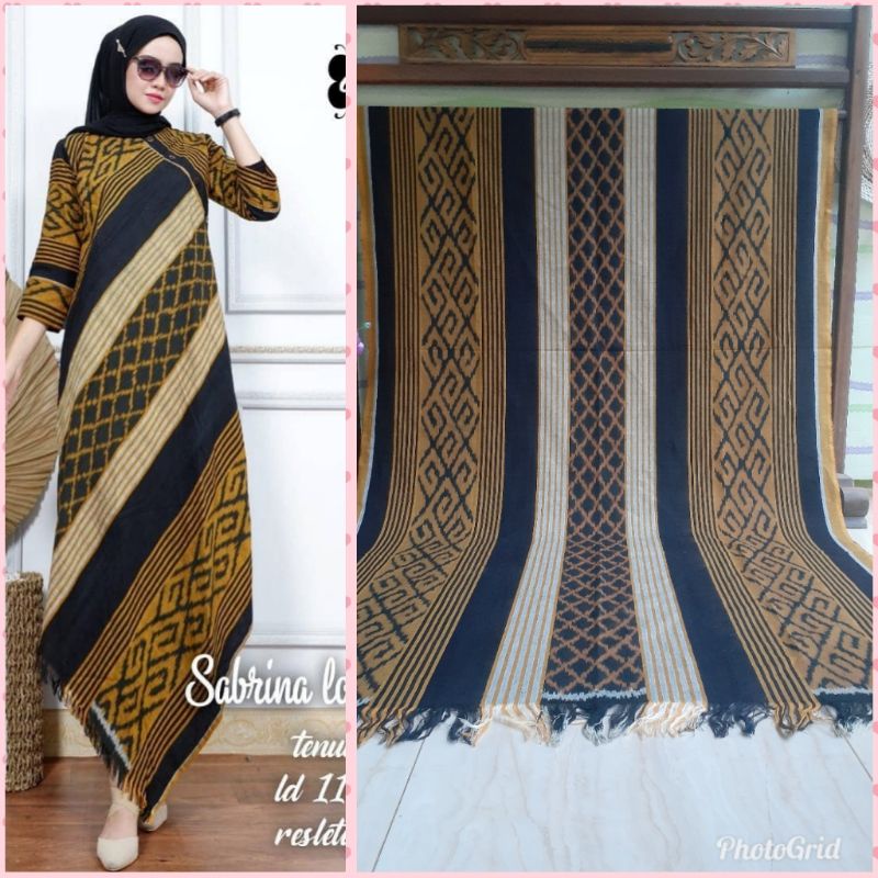 TENUN BAJU BAHAN ETNIK ASLI KAIN TENUN BLANKET