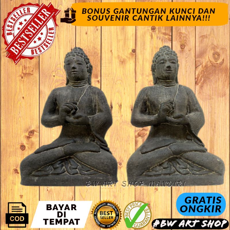 (BISA COD) MINIATUR PATUNG BUDHA BATU | HIASAN AKUARIUM | MINIATUR PATUNG BATU | HIASAN AQUASCAPE | 