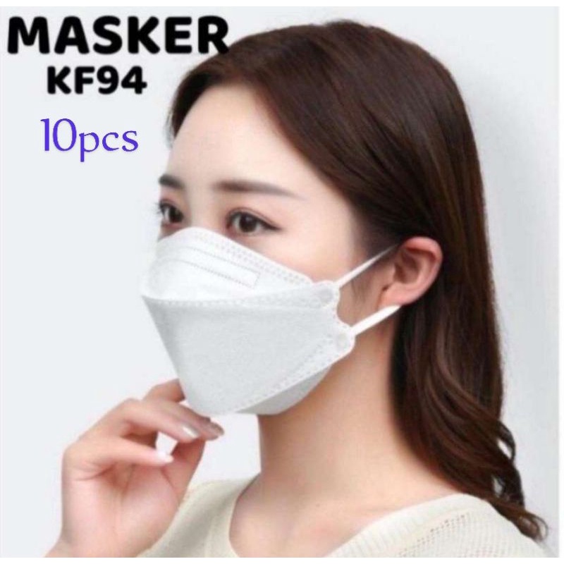 Masker KF94 protective mask 10pcs