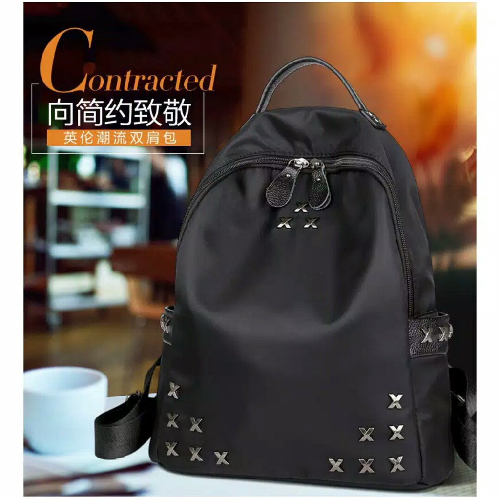 TFT AX100  UB03 ( 1 kg bisa 4 tas ) Tas Ransel Wanita Import BACKPACK