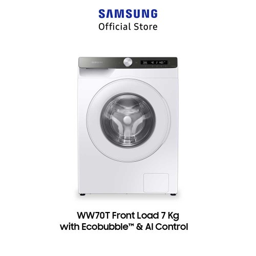 SAMSUNG WW70T504DTT MESIN CUCI FRONT LOADING 7 KG 1400 RPM WW70T WW70