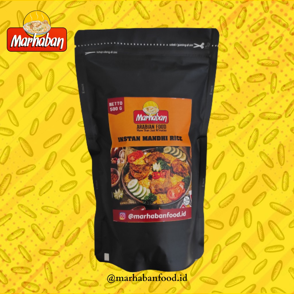 

[ MARHABAN FOOD ] NASI MANDHI INSTAN MASAKAN ARAB ARABIAN FOOD INSTAN MANDHI RICE BISA COD