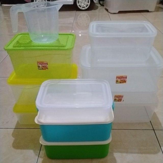 Food Box 3500ml Plastik Kotak Makan 3 5l Tempat Donat Container