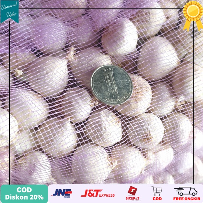 

◾COD◾ Bawang putih tunggal/bawang putih lanang 1kg