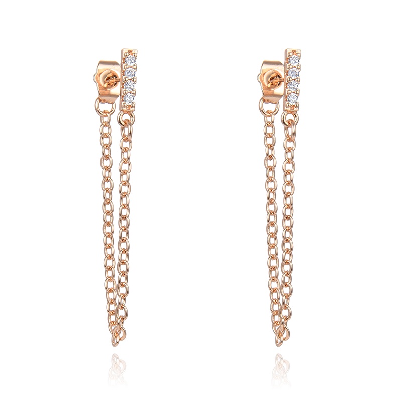 anting titanium wanita emas muda anti karat dewasa tusuk korea asli panjang dan luntur korea style selamanya dewasa 97e