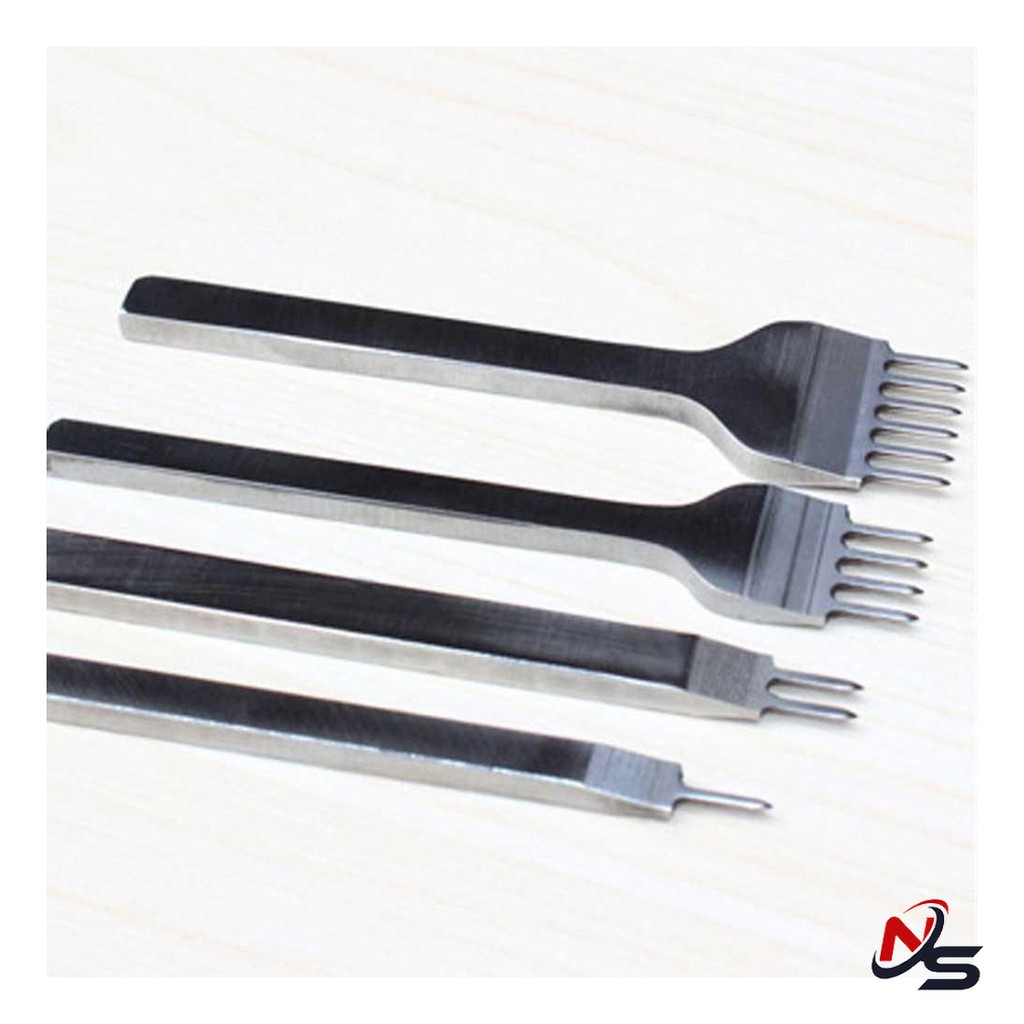 

Nadine Shop - Alat DIY Kulit Leathercraft Hole Punches Stitching Tool 1+2+4+6 Prong
